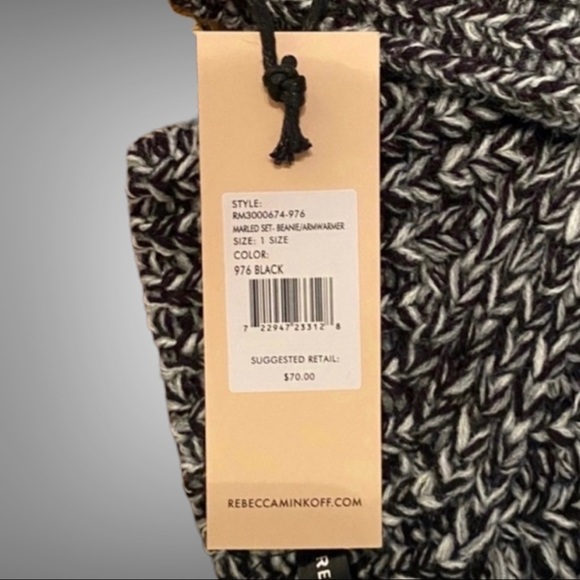 Rebecca Minkoff Hat & Arm Warmers - Picture 5 of 5